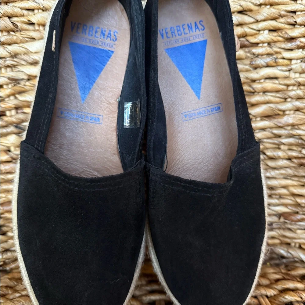 Women's Verbena Black Espadrille Shoes